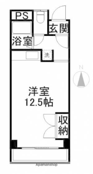 泉ビル 406の間取り画像