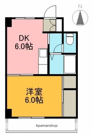 ジェンテ２１ 202の間取り画像