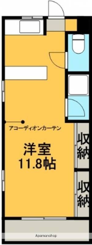 コーポ新木 302の間取り画像