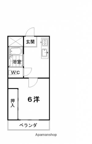 エスポアールＫＮＡ 403の間取り画像