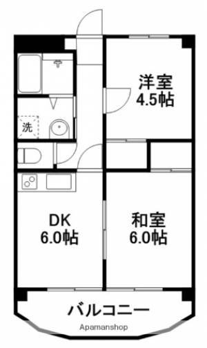 カームリヴ 605の間取り画像