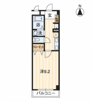 ドエル森の木 402の間取り画像