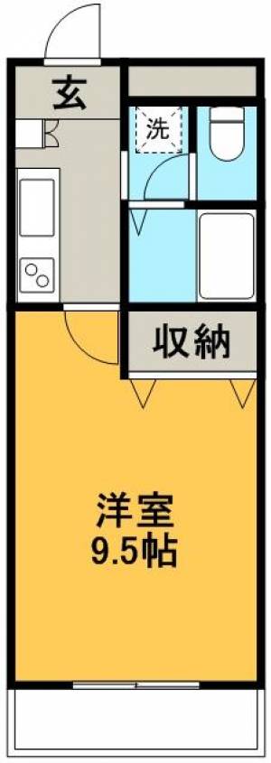 エポカ大川筋 503の間取り画像