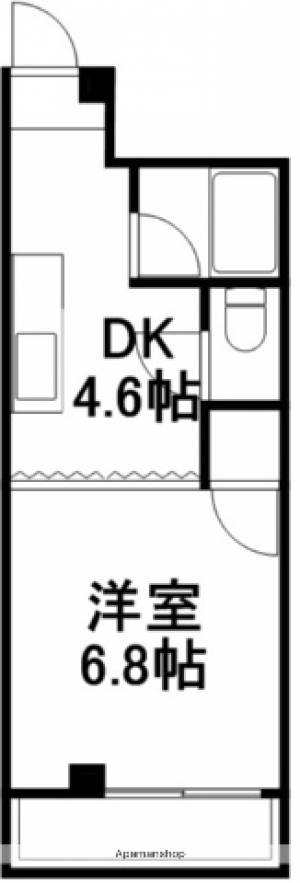 リブハイツ 303の間取り画像