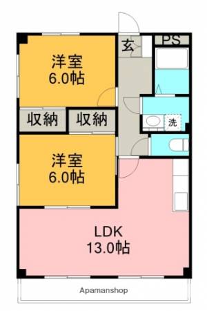 澤村マンション 303の間取り画像