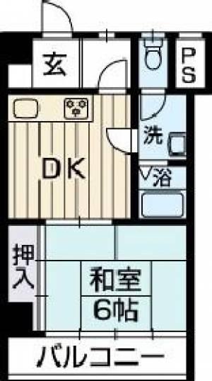 住友ハイツ 705の間取り画像