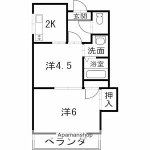 ルーカス高須 2月7日の間取り画像