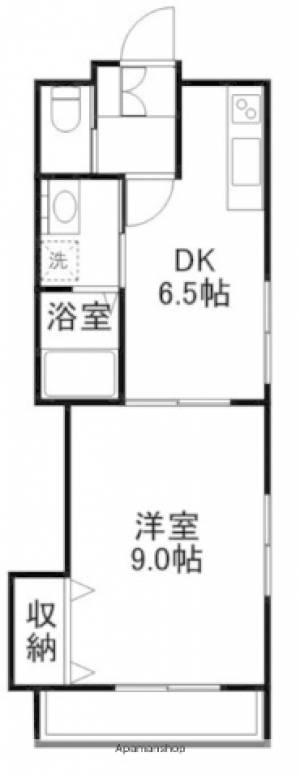 マンション光 402の間取り画像