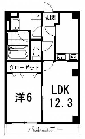 ミール 401の間取り画像