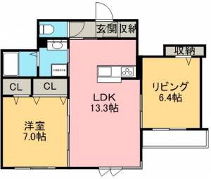 セントリビエ 102の間取り画像