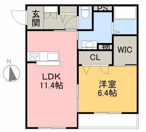 ベレオ　プルミエ 303の間取り画像