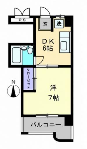 レジデンス・ノナミ 305の間取り画像