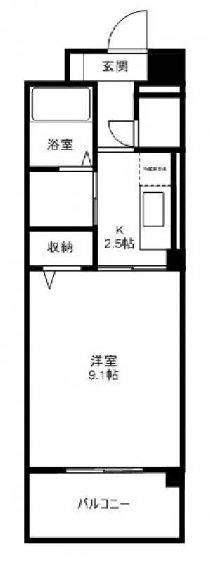 ニューカレント 202の間取り画像