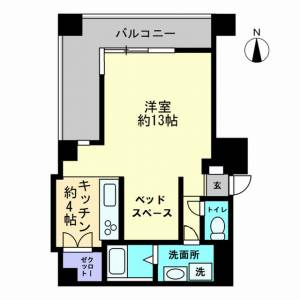 ＣＩＥＬＯ本町シエロホンマチ 201の間取り画像