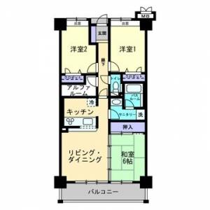 アルファステイツ北本町弐番館 305の間取り画像