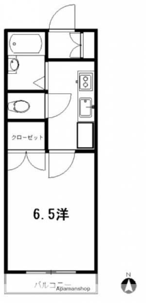 スカイプラザ新田 102の間取り画像