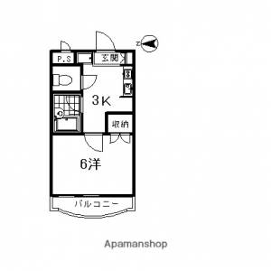 ミタニマンションⅢ 907の間取り画像