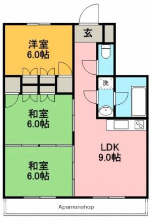 ロゼ３ 1006の間取り画像