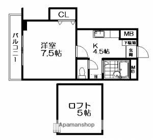 マンション・ターラ 402の間取り画像