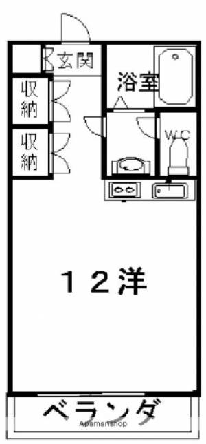 ロゼ２ 506の間取り画像