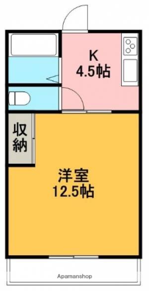 ロゼ３ 405の間取り画像