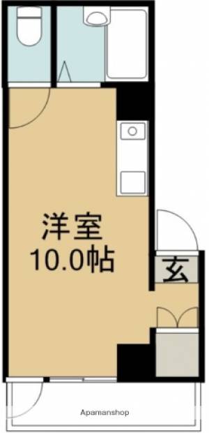 リヴィエラ大川筋 601の間取り画像