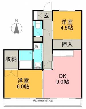 アバン寿 308の間取り画像