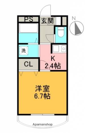 カームリヴ 602の間取り画像