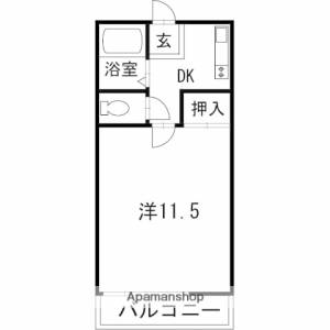 サンシティⅡ 408の間取り画像