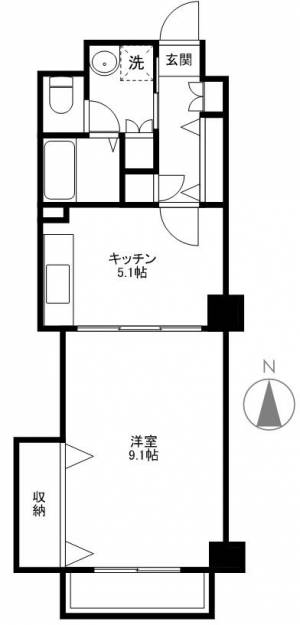 すばる 205の間取り画像