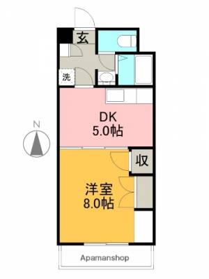 コープ大津Ⅱ 1002の間取り画像