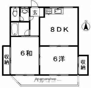 マンションみち 301の間取り画像