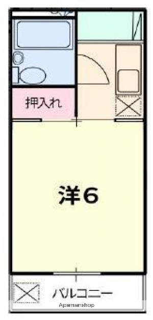 ライトハウス大津Ⅰ 302の間取り画像