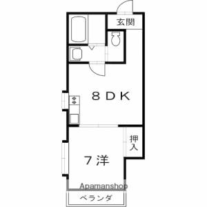 ルミネハイツＡ棟 201の間取り画像