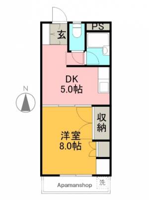 コープ大津Ⅰ 303の間取り画像