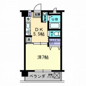 オレオール池 403の間取り画像