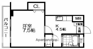 マンション・ターラ 401の間取り画像