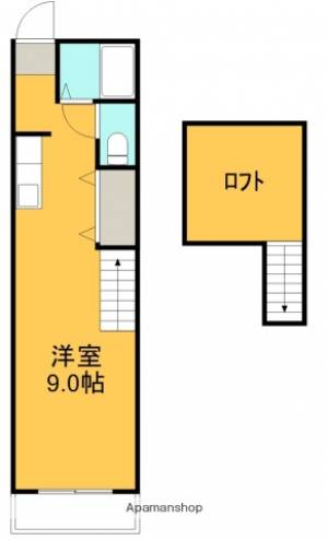 ピーベリーハウス 202の間取り画像