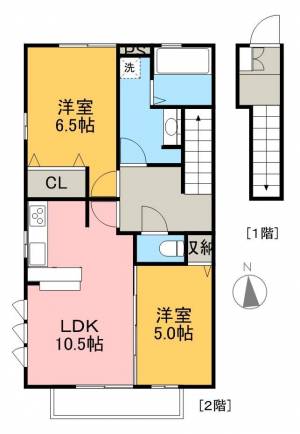 エスポワールⅠ 205の間取り画像