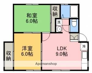 オルテンハウスＡ 102の間取り画像