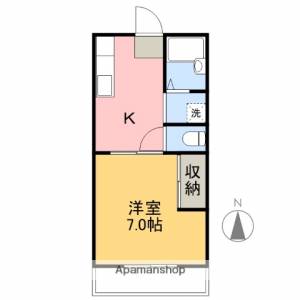 デイライト弥生 105の間取り画像