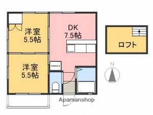 エトワール山本 203の間取り画像