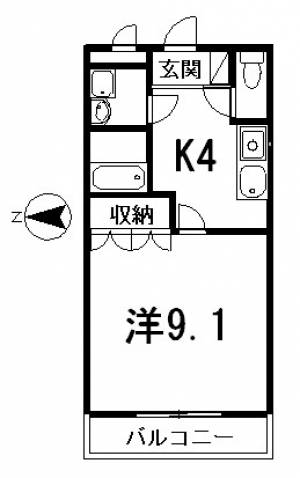 モンシェリカメリア 210の間取り画像