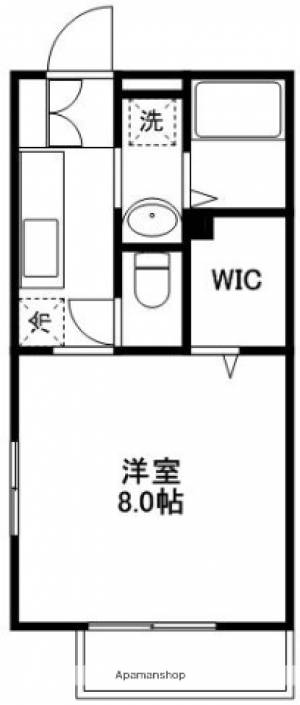 イエローコート　南棟 102の間取り画像