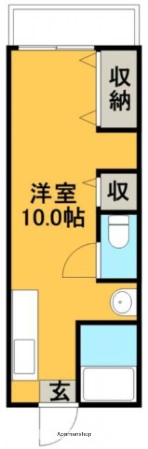 岩崎ハイツ 301の間取り画像