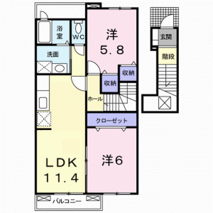 パノラマ 202の間取り画像