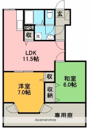 ＭＡＹハイム 103の間取り画像