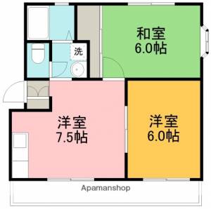 オルテンハウスＡ 201の間取り画像