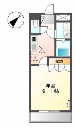 トランキーロ 102の間取り画像