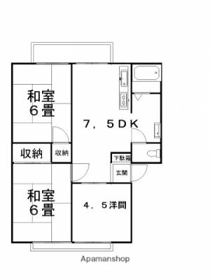 ファミール高須 6の間取り画像